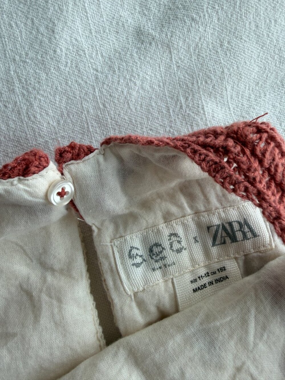 NWOT Zara Kids x Sea New York Crochet Tank Top - Picture 3 of 7